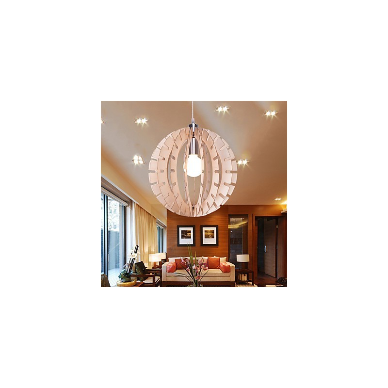 Vintage Others Wood Chandelier