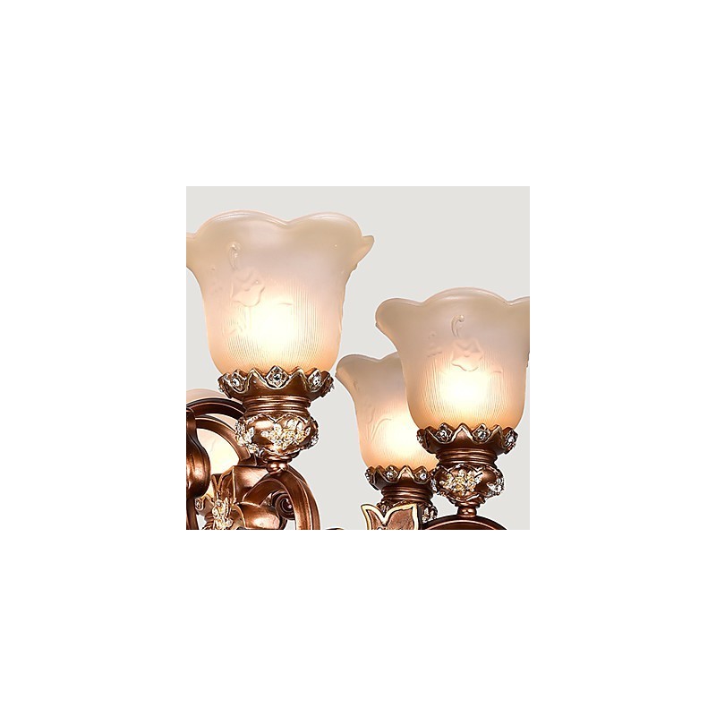 Chandelier Traditional Classic Retro Metal