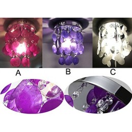 Modern Contemporary Mini Style Chrome Pendant Light