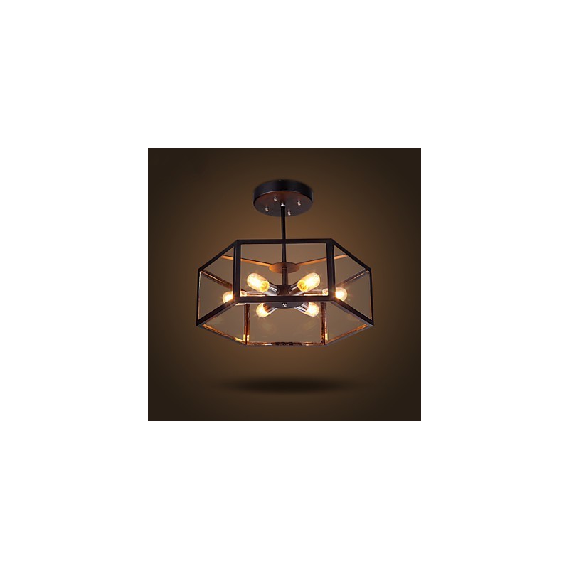 Glass Chandelier Modern Minimalist Mediterranean Cafe Nordic Lamps Chandelier