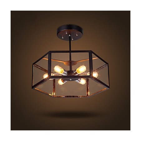 Glass Chandelier Modern Minimalist Mediterranean Cafe Nordic Lamps Chandelier