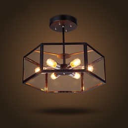 Glass Chandelier Modern Minimalist Mediterranean Cafe Nordic Lamps Chandelier