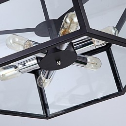 Glass Chandelier Modern Minimalist Mediterranean Cafe Nordic Lamps Chandelier