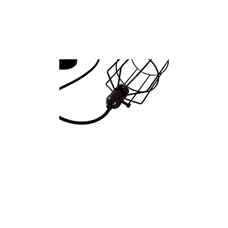 Retro Mini Style Painting Metal Pendant Light Garage