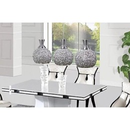 Modern Contemporary Brushed Metal Flush Mount