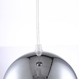 Modern Contemporary Globe Electroplated Metal Pendant Light