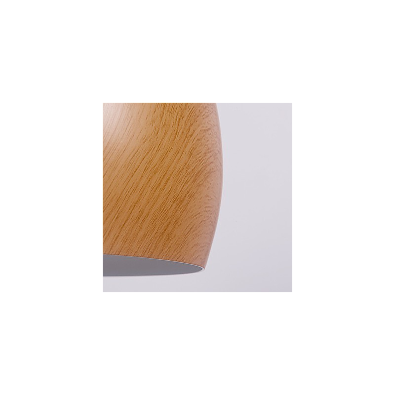 Retro Pendant Light Wood Grain Metal Cafe pendant lamps