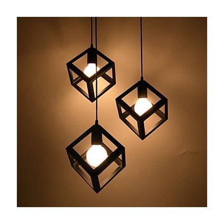 Creative Contemporary And Contracted Wrought Iron Chandelier Single Head Lamps