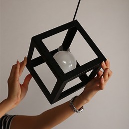 Creative Contemporary And Contracted Wrought Iron Chandelier Single Head Lamps