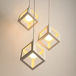 Creative Contemporary And Contracted Wrought Iron Chandelier Single Head Lamps