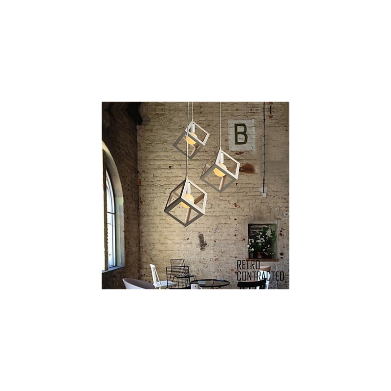 Creative Contemporary And Contracted Wrought Iron Chandelier Single Head Lamps