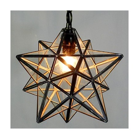 The Pentagon Star Light Contracted And Contemporary Chandelier Lamp