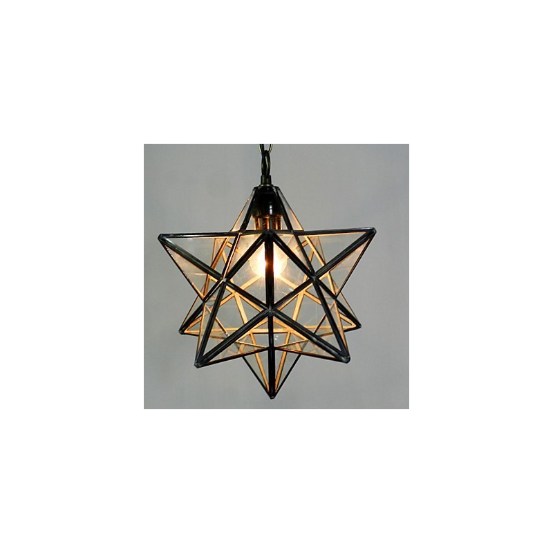 The Pentagon Star Light Contracted And Contemporary Chandelier Lamp