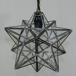 The Pentagon Star Light Contracted And Contemporary Chandelier Lamp