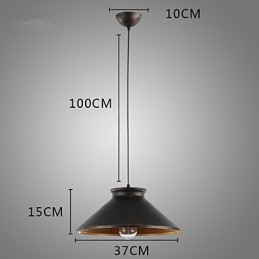 Retro Designers Metal Pendant Light