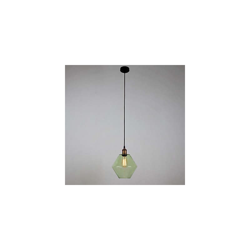 Glass 1 Light Artistic Minimalist Pendant