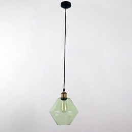 Glass 1 Light Artistic Minimalist Pendant