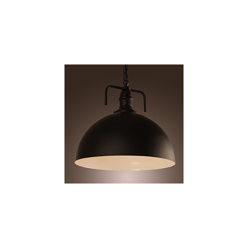 Traditional Classic Retro Bowl Mini Style Painting Pendant Light
