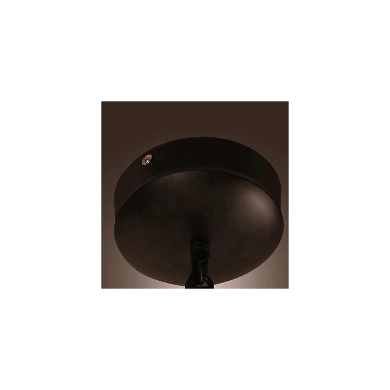 Traditional Classic Retro Bowl Mini Style Painting Pendant Light