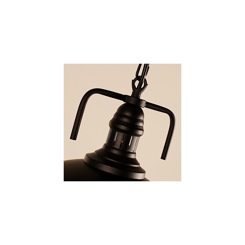 Traditional Classic Retro Bowl Mini Style Painting Pendant Light