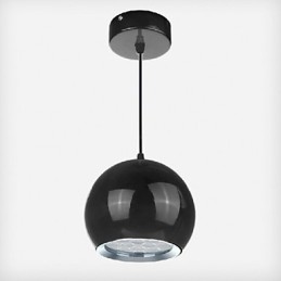 Modern Contemporary Globe Painting Metal Pendant Light