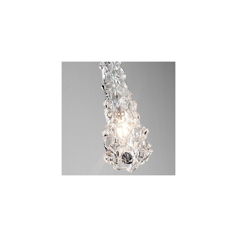 Tradition Classic Transparent glass 1 Light Chandelier