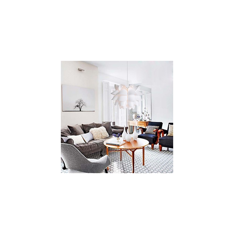 Contemporary And Contracted The Nordic Idea White Lotus Droplight Lamp