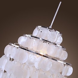 Modern Contemporary Mini Style Chrome Pendant Light