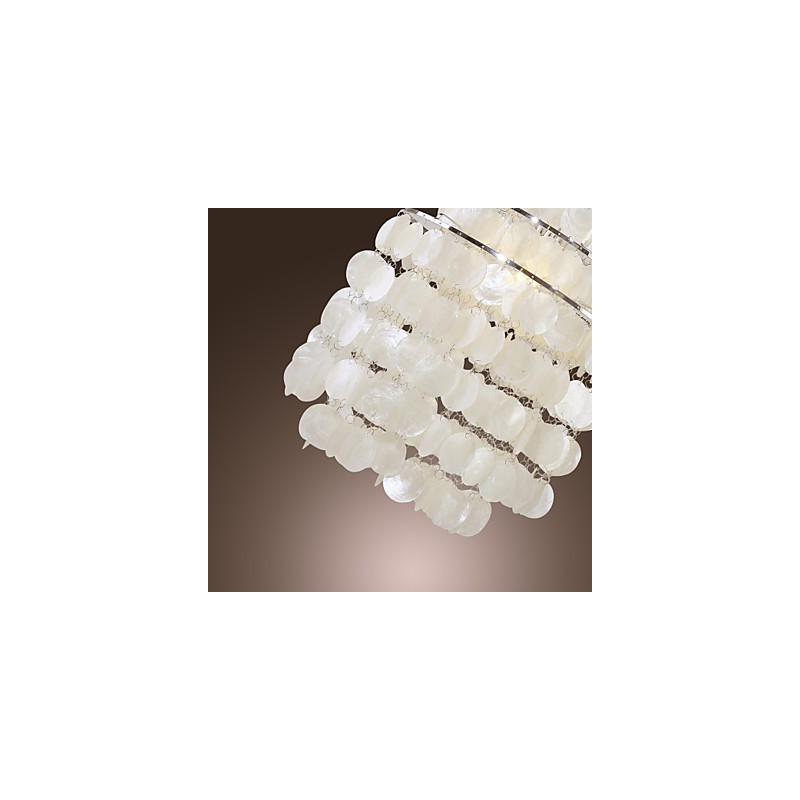 Modern Contemporary Mini Style Chrome Pendant Light