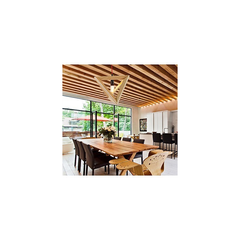 Modern Wooden Pendant Light Simple Pendant Lamps Cafe Pendant Lamp