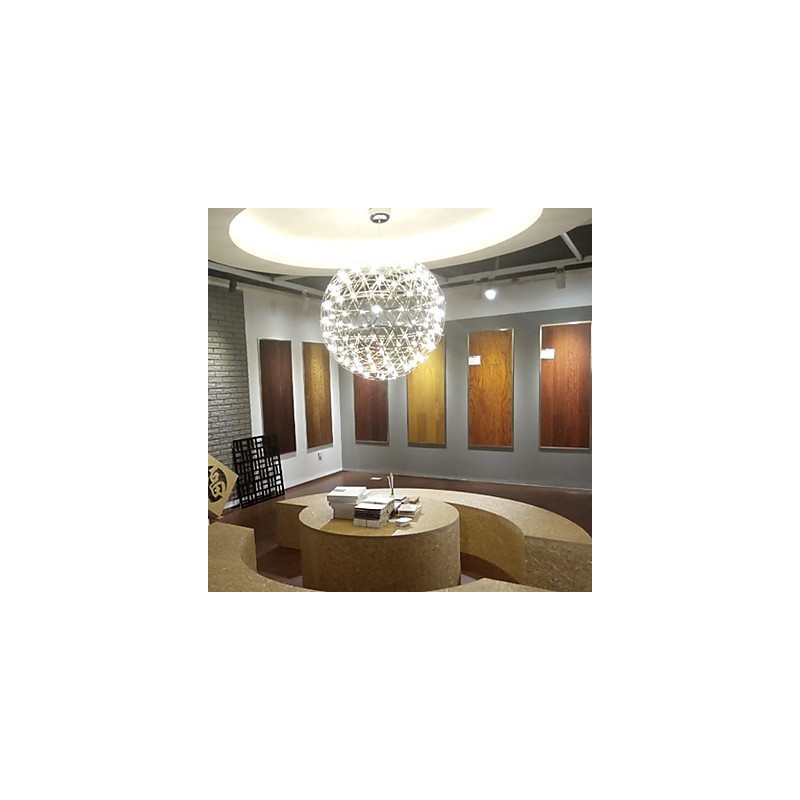 Contemporary Chandelier Creative Round Droplight Lamp Light