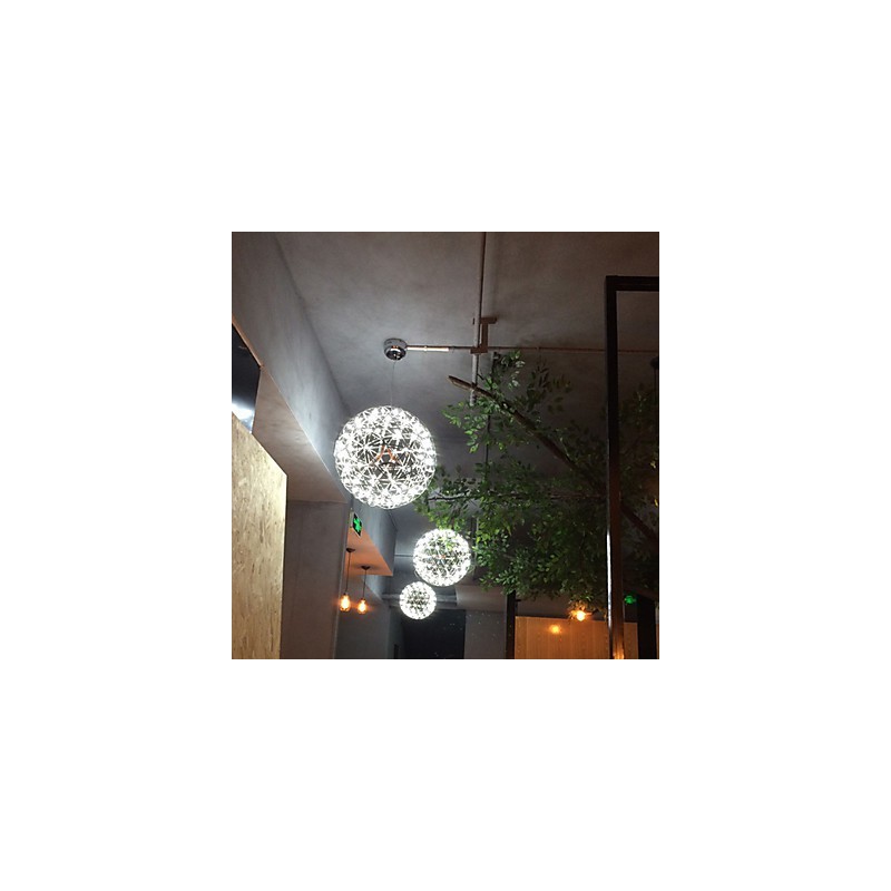 Contemporary Chandelier Creative Round Droplight Lamp Light