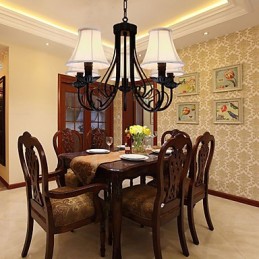 Traditional Classic Antique Brass Chandelier