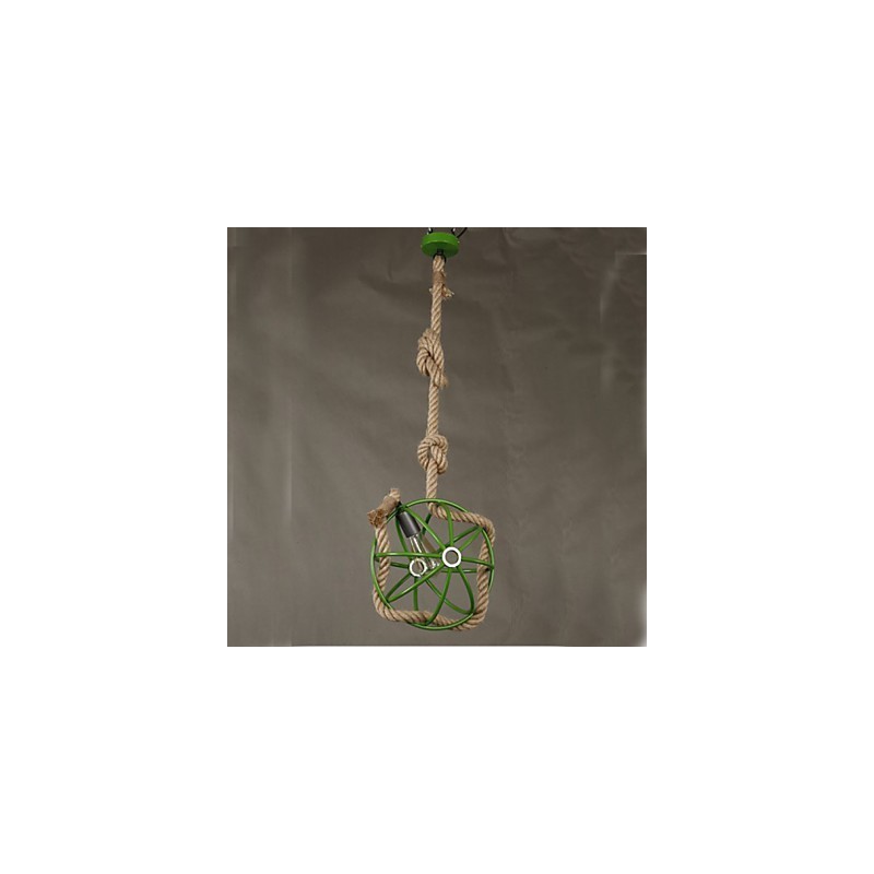 Retro Cafe Art Chandelier Chandelier Rope