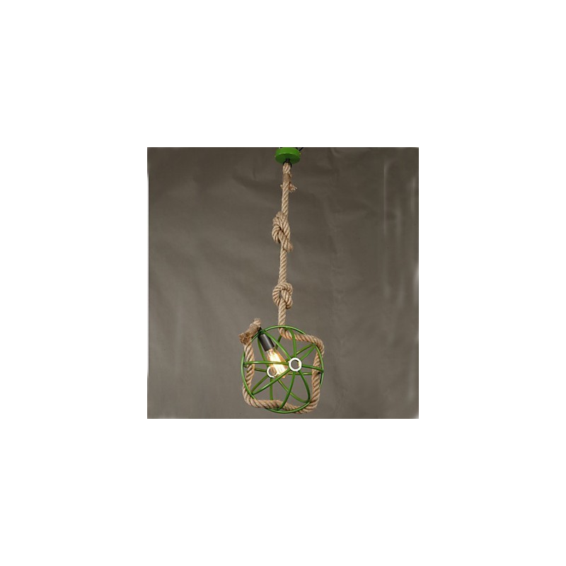 Retro Cafe Art Chandelier Chandelier Rope