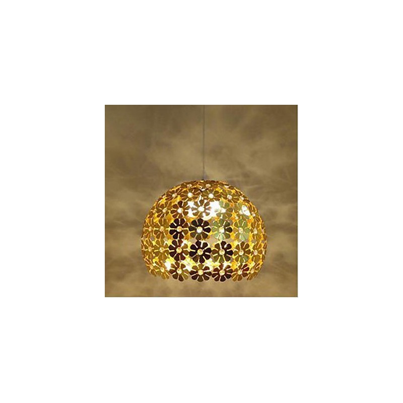 Modern Color Plum Flower Ball Single Head Crystal Droplight