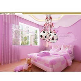 Children Football Modern Minimalist Pendant Lamp Boy Lights 3 Lights