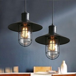 Single Head Birdcage Chandelier Lamp