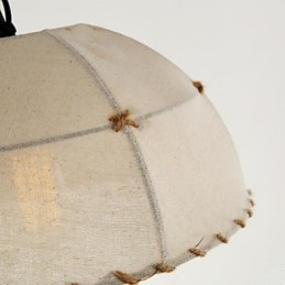 A Brief Vogue Lights Semicircle Hemp Rope Chandelier