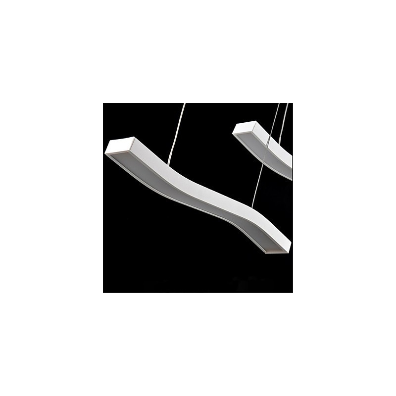 Wavy Design Fashion Simple Acrylic Pendant Light