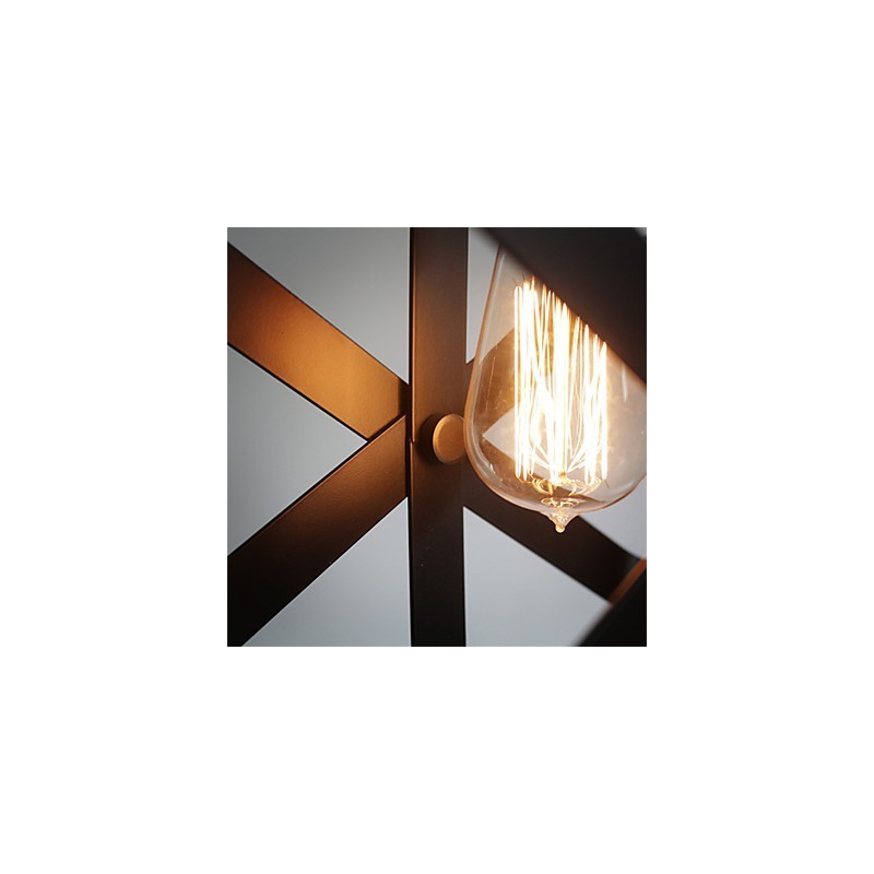 Vintage Style Industrial Round Pendant Light Loft Home Furnishing decorative Chandelier