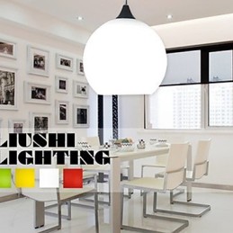 Simple Fashion Color Glass Chandelier Light