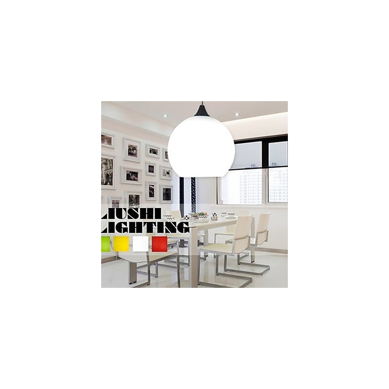 Simple Fashion Color Glass Chandelier Light