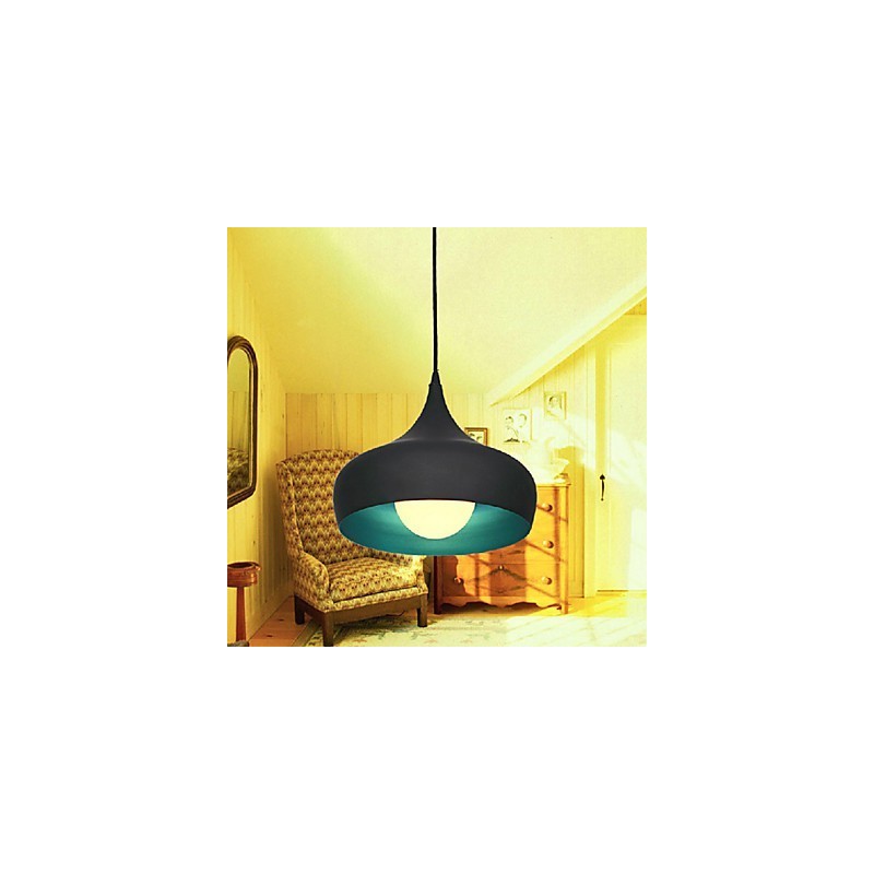 Modern Contemporary Retro Bowl Mini Style Painting Pendant Light