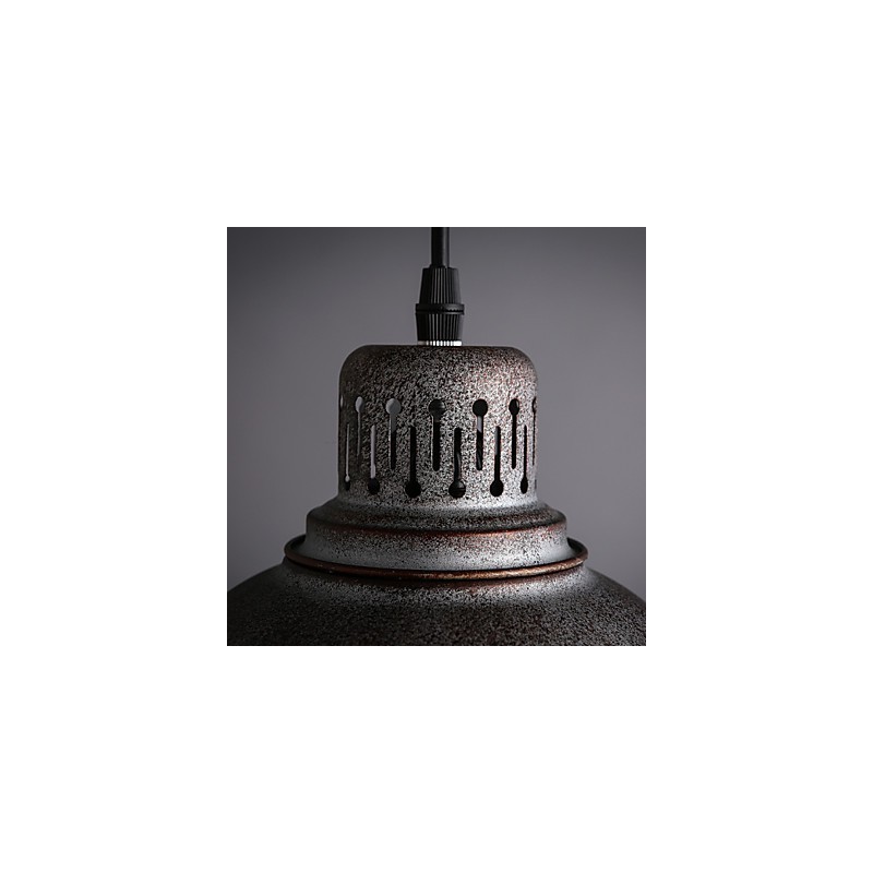 Retro Mini Style Painting Metal Pendant Light Outdoors