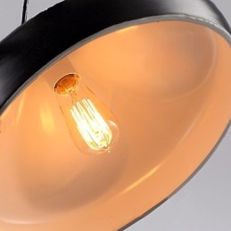 Vintage Retro Mini Style Painting Metal Pendant Light