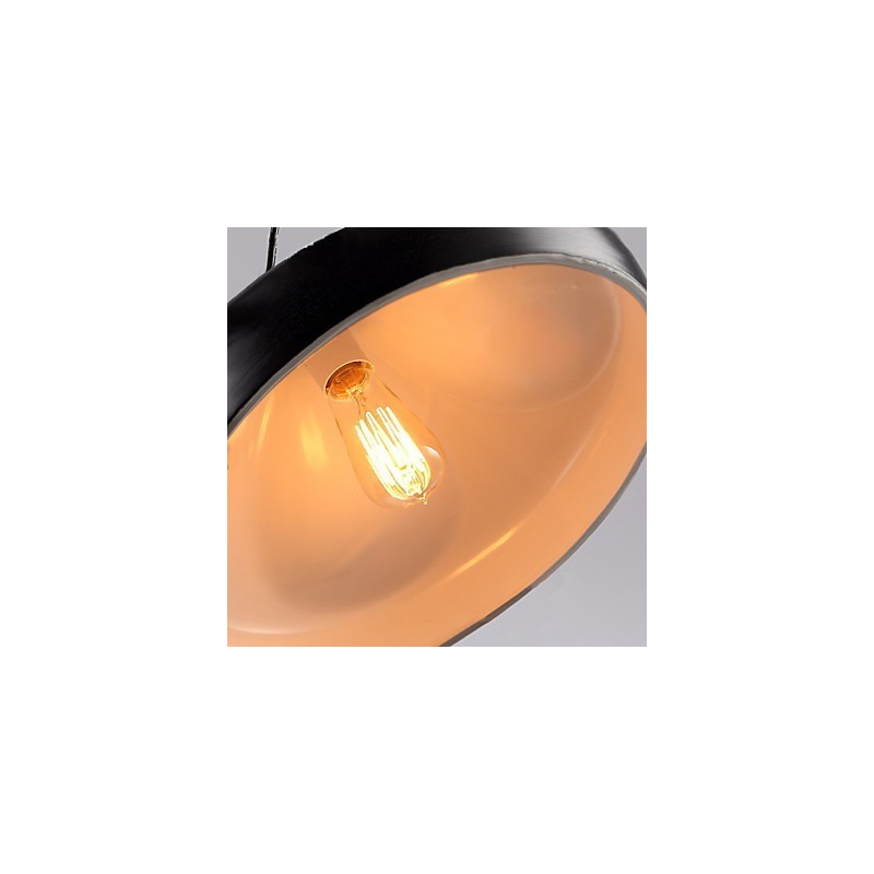 Vintage Retro Mini Style Painting Metal Pendant Light