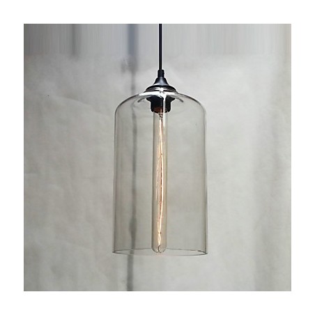 Bottle Design Pendant 1 Light Concise Iron Painting