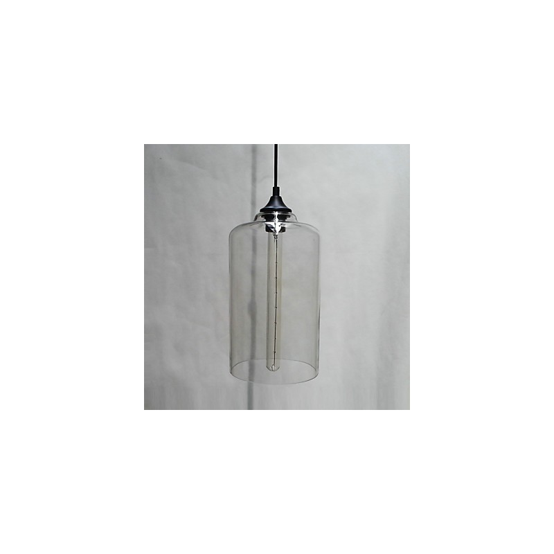 Bottle Design Pendant 1 Light Concise Iron Painting