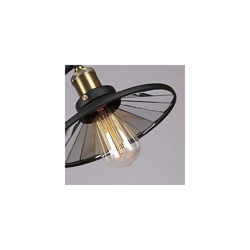 Vintage Country Mini Style Painting Metal Chandelier